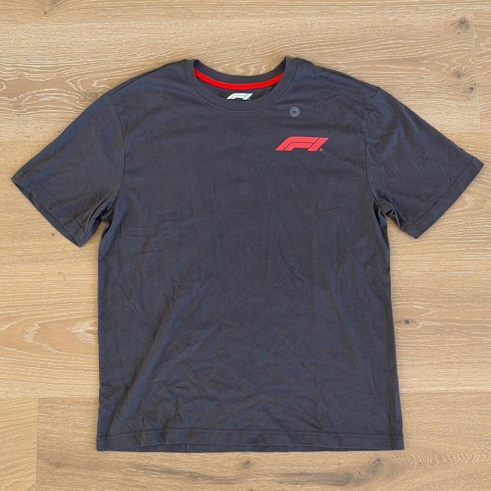 Aeropostale Formula 1 Graphic Tee Fast Is Nit Enough Size M Gray Red White